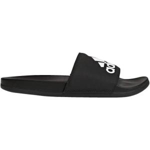 imageadidas Unisex Adult Adilette Comfort SlideBlackBlackWhite