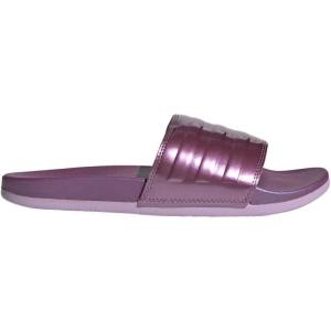 imageadidas Unisex Adult Adilette Comfort SlideCherry MetallicCherry MetallicClear Lilac