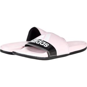 imageadidas Unisex Adult Adilette Comfort SlideClear PinkWhiteCore Black