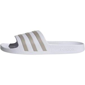 imageadidas Unisex Adult Adilette Comfort SlideFtwr White Platin Met Ftwr White