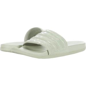 imageadidas Unisex Adult Adilette Comfort SlideHalo GreenHalo GreenHalo Green