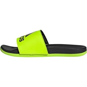 imageadidas Unisex Adult Adilette Comfort SlideLucid LemonBlackBlack