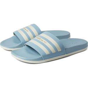 imageadidas Unisex Adult Adilette Comfort SlideMagic GreyWonder WhiteGold Metallic