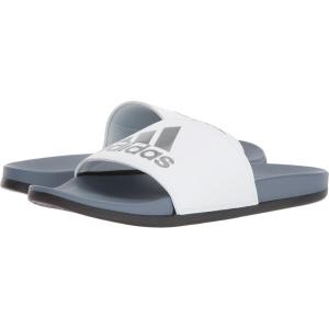imageadidas Unisex Adult Adilette Comfort SlideRaw SteelWhiteCore Black