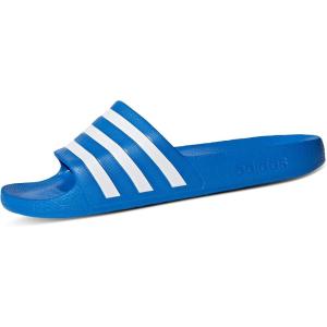 imageadidas Unisex Adult Adilette Comfort SlideTrue Blue Footwear White True Blue