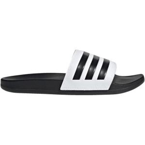 imageadidas Unisex Adult Adilette Comfort SlideWhiteCore BlackCore Black