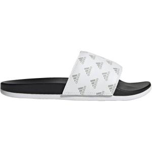 imageadidas Unisex Adult Adilette Comfort SlideWhiteGreyWhite