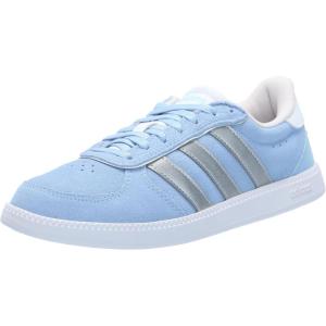 imageadidas Womens Breaknet Sleek SneakerBlueSilver MetallicHalo Blue