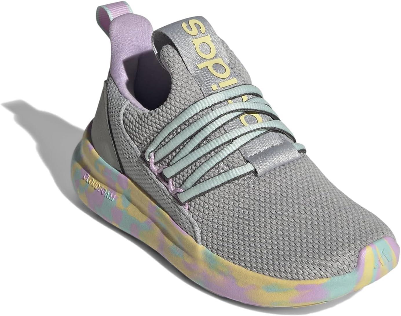 imageadidas Kids Lite Racer Adapt 70 SneakerGreySemi Flash AquaBliss Lilac