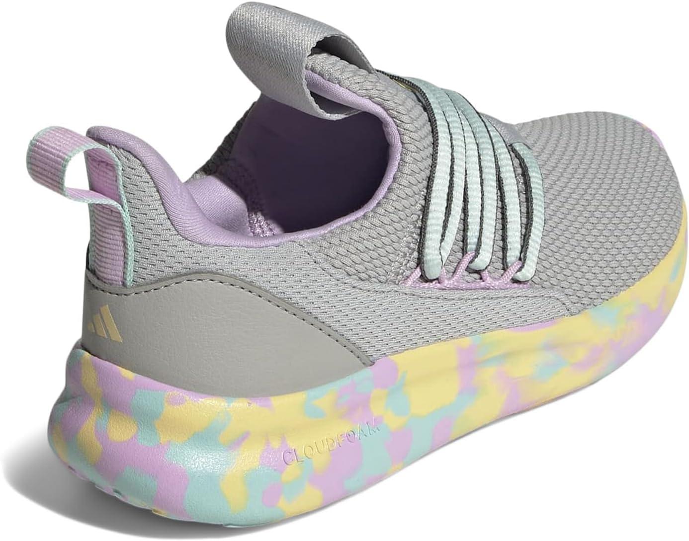 imageadidas Kids Lite Racer Adapt 70 SneakerGreySemi Flash AquaBliss Lilac