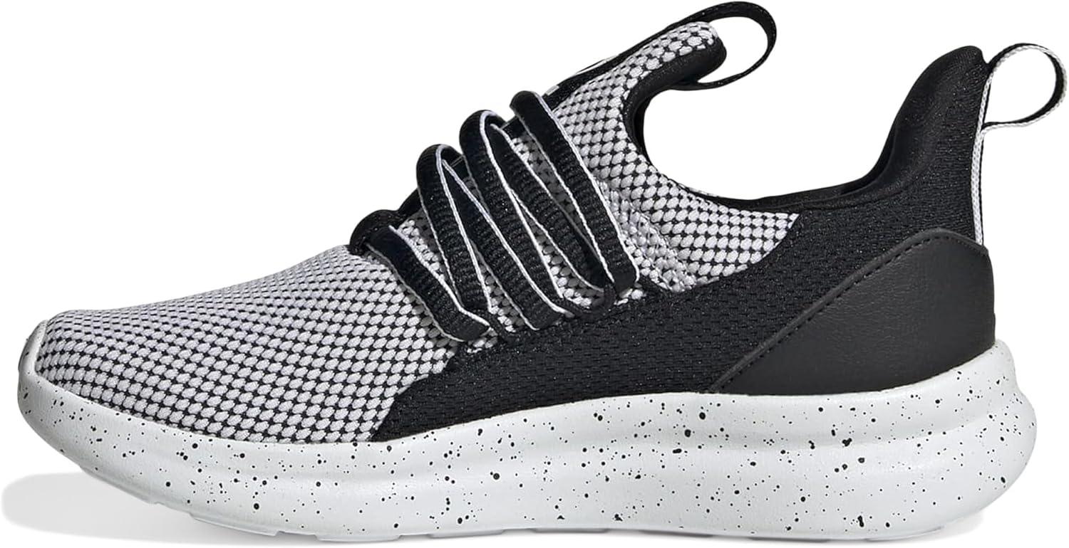 imageadidas Kids Lite Racer Adapt 70 SneakerWhiteBlackBlack