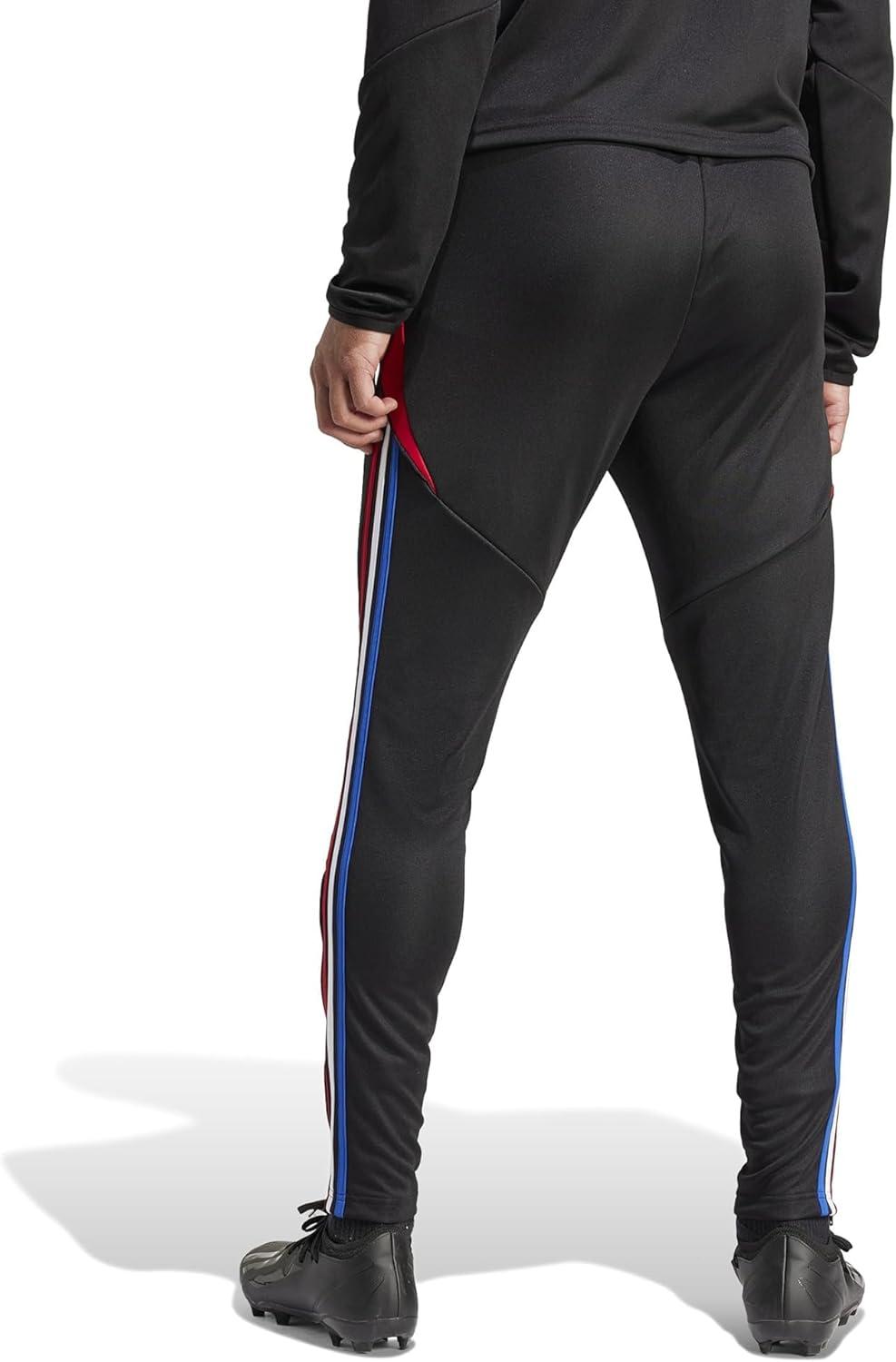 imageadidas Mens Tiro 24 Training PantsBlackTeam Power RedWhiteTeam Royal Blue