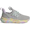 imageadidas Kids Lite Racer Adapt 70 SneakerGreySemi Flash AquaBliss Lilac