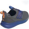 imageadidas Kids Lite Racer Adapt 70 SneakerGreyTeam Royal BlueCrew Orange