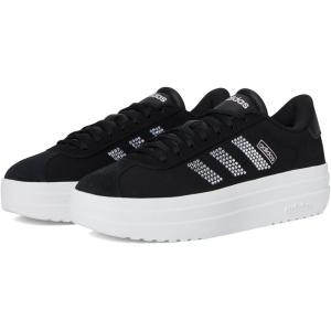 imageadidas Womens VL Court Bold SneakerBlackWhiteClear Pink