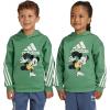 imageadidas Kids Disney Mickey Mouse SweatshirtPreloved GreenOff WhiteSemi Spark
