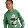 imageadidas Kids Disney Mickey Mouse SweatshirtPreloved GreenOff WhiteSemi Spark