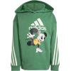 imageadidas Kids Disney Mickey Mouse SweatshirtPreloved GreenOff WhiteSemi Spark