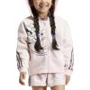 imageadidas Kids Disney Minnie and Daisy Track TopSandy PinkShadow FigOff White