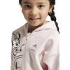 imageadidas Kids Disney Minnie and Daisy Track TopSandy PinkShadow FigOff White