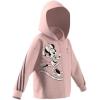 imageadidas Kids Disney Minnie and Daisy Track TopSandy PinkShadow FigOff White
