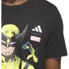 imageadidas Mens Marvel Wolverine Graphic TShirtBlackDeadpool