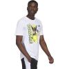 imageadidas Mens Marvel Wolverine Graphic TShirtWhiteDeadpool