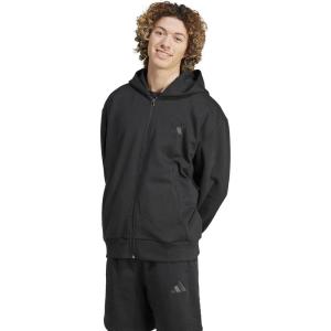 imageadidas Mens All Szn Fleece FullZip HoodieBlack