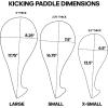imageadidas Double Target Kicking Paddle Kicking Mitt  Red Blue  Small