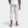 imageadidas Mens Designed 4 Yoga 78 Training PantsLight Grey Heather