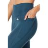 imageadidas Womens Optime Stash Pocket High Waisted 78 TightsArctic Night