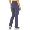 imageadidas Womens Studio Flared Long TightsShadow Navy