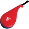 imageadidas Double Target Kicking Paddle Kicking Mitt  Red Blue  Small