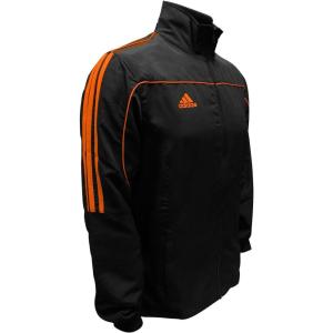 imageadidas Combat Sports Light Track Jacket wClassic 3 StripesBlack Neon Orange