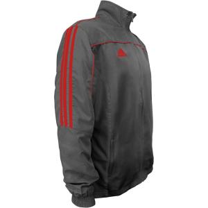 imageadidas Combat Sports Light Track Jacket wClassic 3 StripesGrey Red