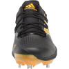 imageadidas Mens Adizero Afterburner 8 CleatsBlackTeam Collegiate GoldSilver Metallic
