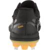 imageadidas Mens Adizero Afterburner 8 CleatsBlackTeam Collegiate GoldSilver Metallic