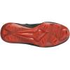 imageadidas Mens Adizero Afterburner 8 CleatsBlackTeam OrangeSilver Metallic