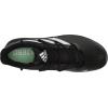 imageadidas Mens Adizero Afterburner 8 CleatsBlackTeam Power RedSilver Metallic
