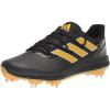 Black/Team Collegiate Gold/Silver Metallic