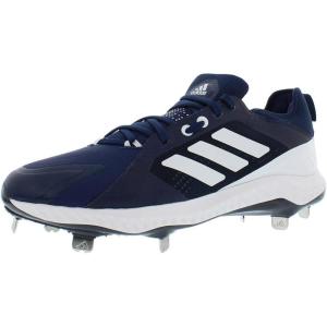 imageAdidas Womens EG5634 Baseball Shoe BlackSilverWhiteNavy BlueFootwear WhiteNavy Blue