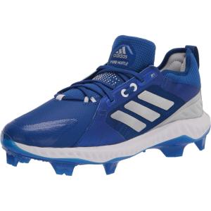 imageAdidas Womens EG5634 Baseball Shoe BlackSilverWhiteTeam Royal BlueSilver MetallicFootwear White