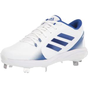 imageAdidas Womens EG5634 Baseball Shoe BlackSilverWhiteWhiteTeam Royal BlueSolar Blue