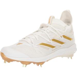 imageadidas Mens Adizero Afterburner 9 Nwv SneakerWhiteGold MetallicWhite