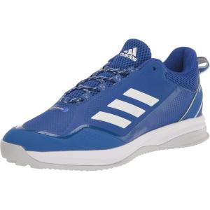 imageadidas Mens Icon 7 Turf Baseball ShoeTeam Royal BlueSilver MetallicSilver Metallic