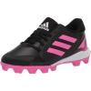 imageadidas Kids Purehustle 2 MdBlackScreaming PinkWhite