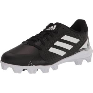 imageadidas Womens Purehustle 2 Md Baseball ShoeBlackWhiteWhite