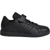 imageadidas Kids Grand Court 20 Tennis ShoeBlackBlackGrey
