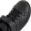 imageadidas Kids Grand Court 20 Tennis ShoeBlackBlackGrey
