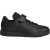imageadidas Kids Grand Court 20 Tennis ShoeBlackBlackGrey